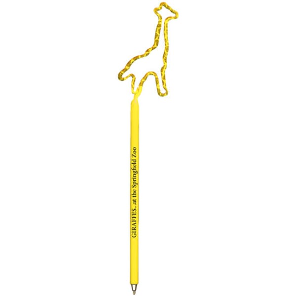 Multi Color Giraffe Full Body Shaped Inkbend Standard Pens