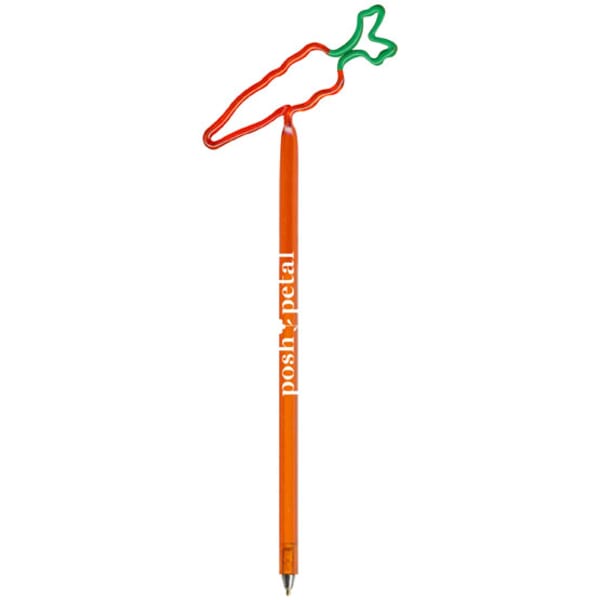 Multicolor Carrot Shaped Inkbend Standard Pen