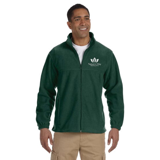 Harriton® Zippered Men's Fleece