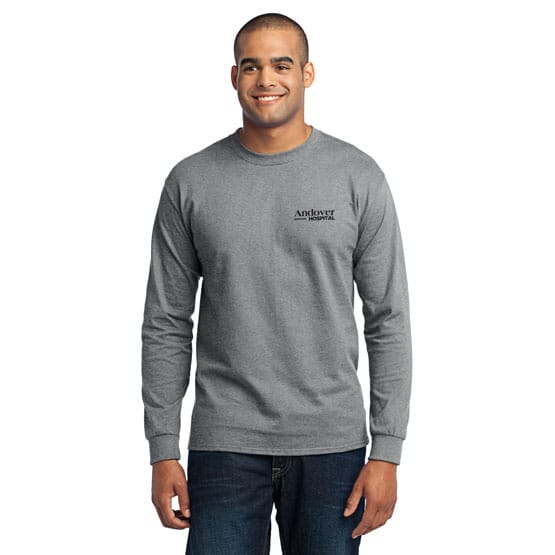 Port & Company® Long Sleeve 50/50 Cotton/Poly T-Shirt - Unisex'