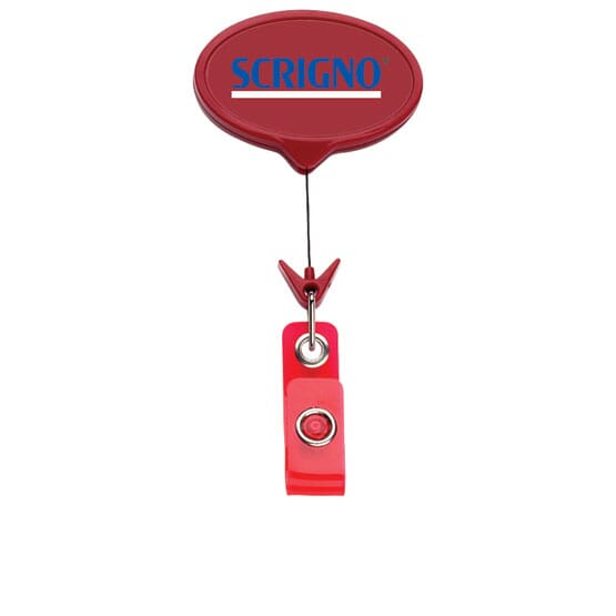 Jumbo Oval Badge Reel- Chroma