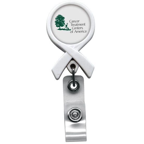 Ribbon Badge Reel- Polydome