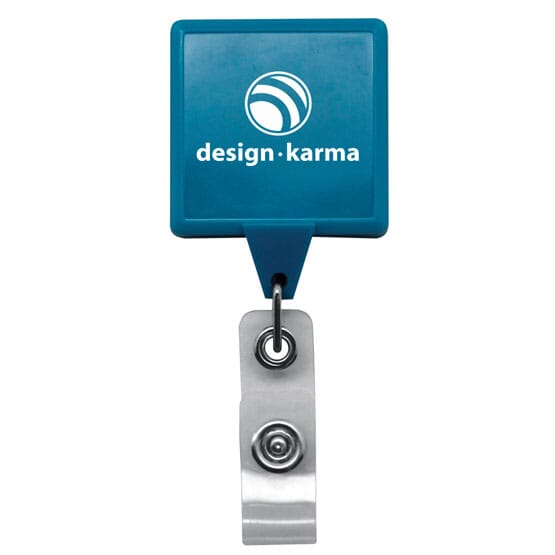 Jumbo Neon Square Badge Reel- Chroma