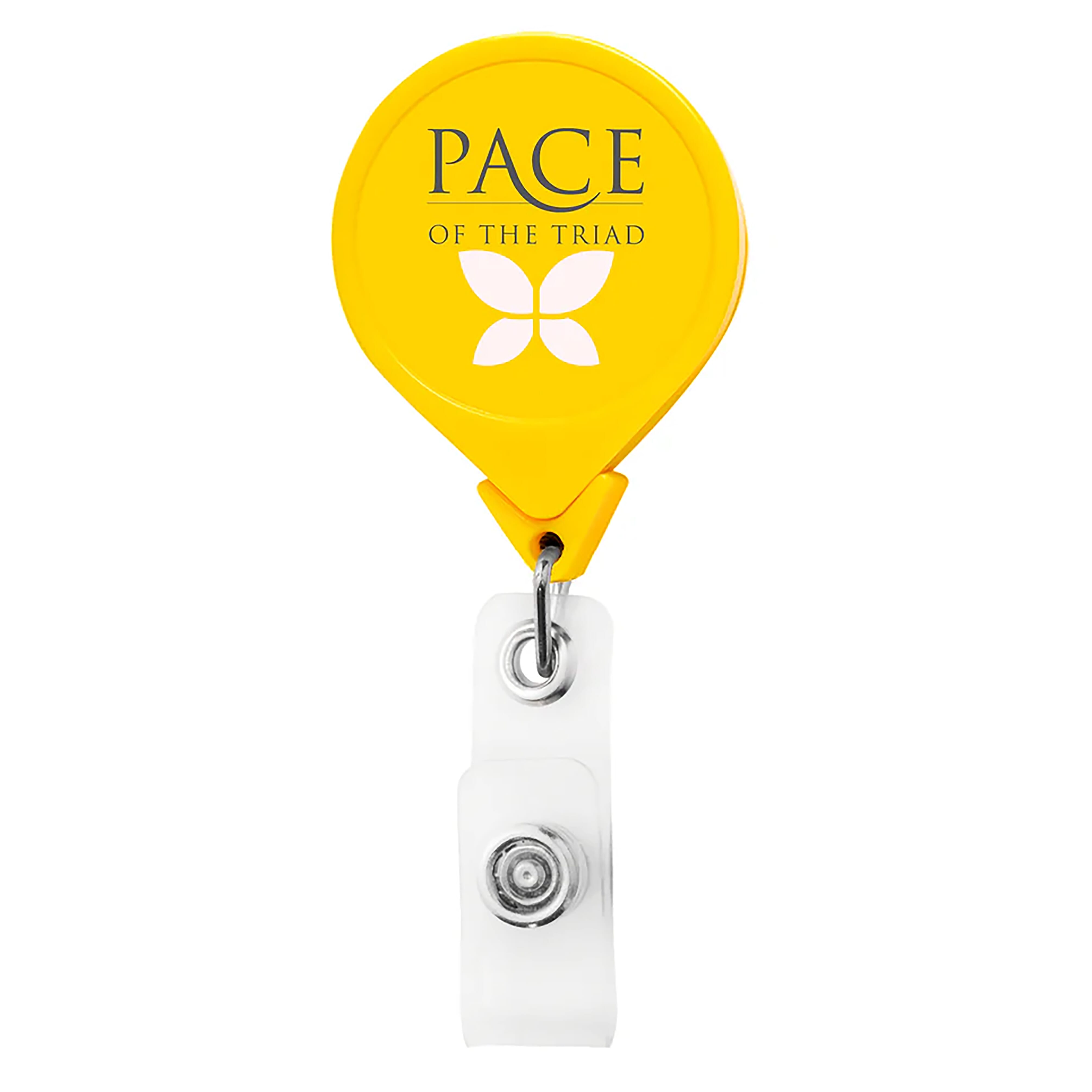 Jumbo Neon Round Badge Reel- Chroma