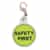 Round Badge Reel Charm- Polydome