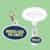 Oval Badge Reel Charm- Polydome