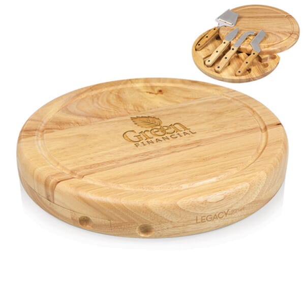 Circo-Cheese Board With Tools Round