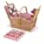 Piccadilly Basket -Red And White Plaid