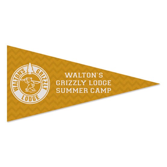 Felt Pennant Magnet- 3 X 6