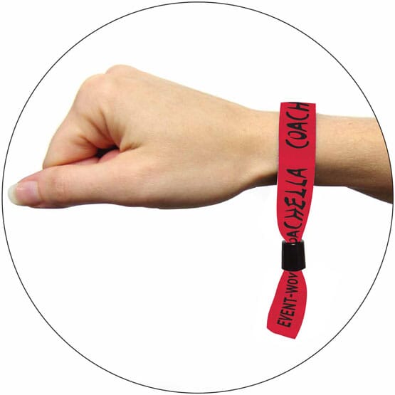 Silkscreened Event Wristband