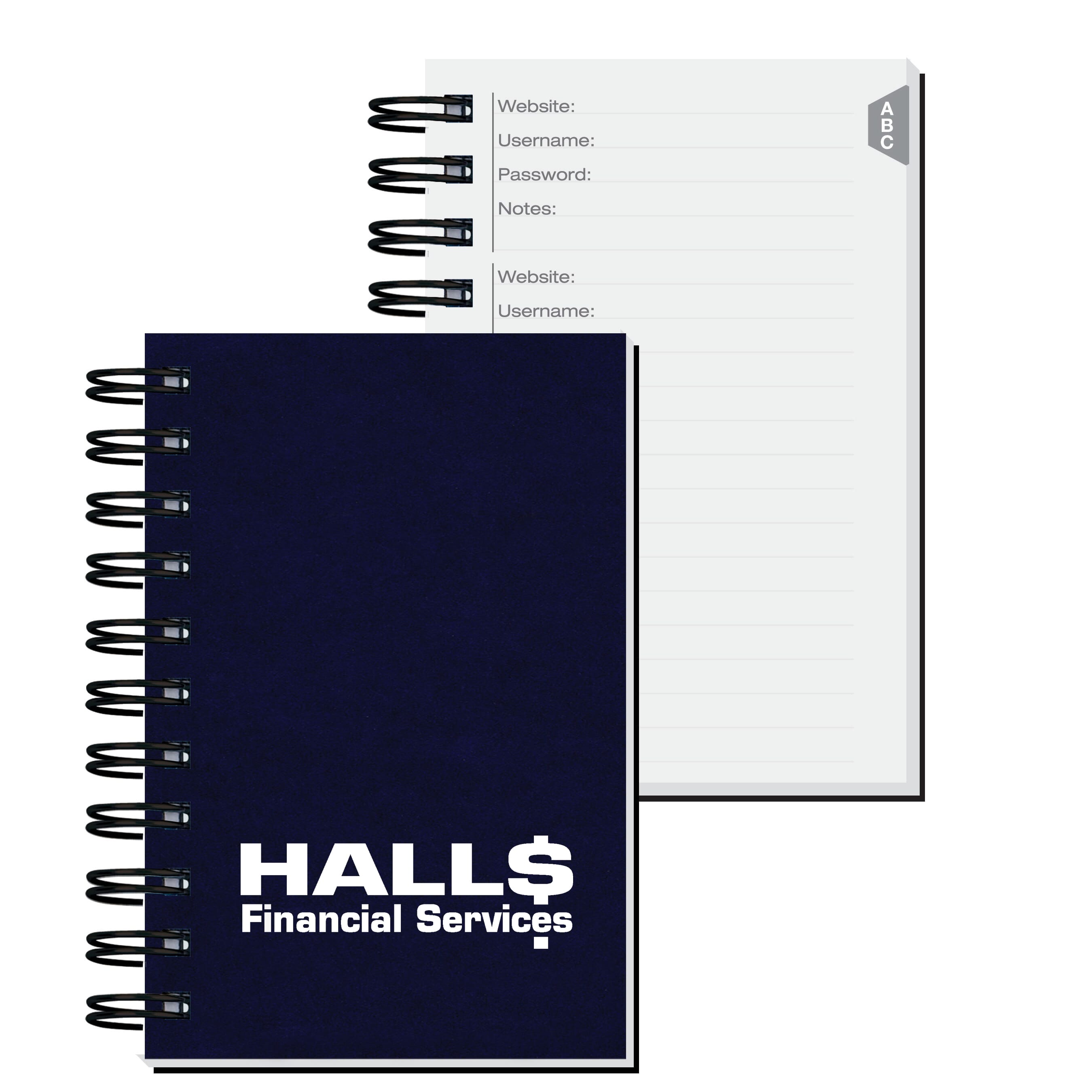 4" X 6" Password Keeper