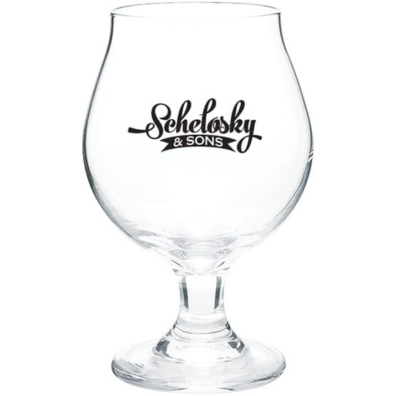 16 oz Belgian Glass