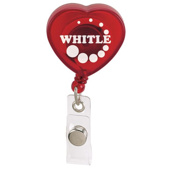 Heart Shaped Badge Holder