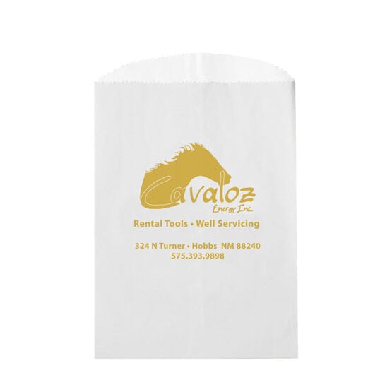 5 3/4" x 7 1/2" Glassine Lined 1/2# Paper Cookie, Candy, and Nut Bag