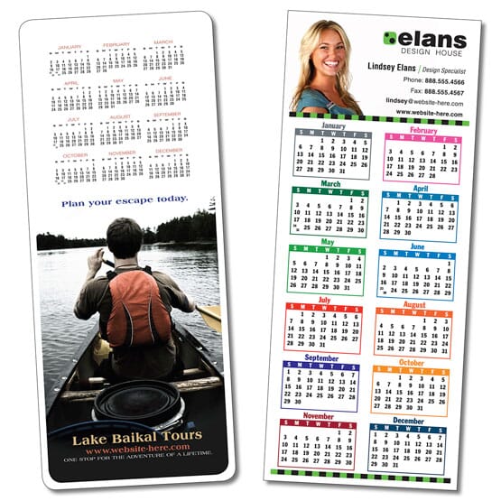 3 1/2" x 8 1/2" Laminated Card - 14 Pt.