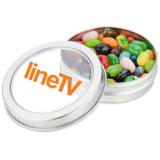 ▪Small Top View Tin with Jelly Belly®