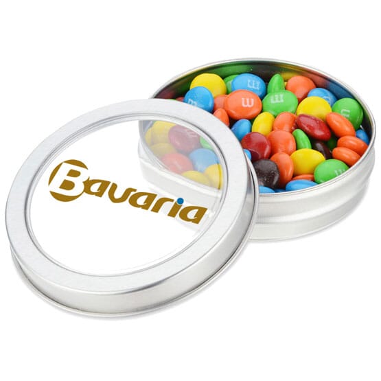 Small Top View Tin With M&M's®