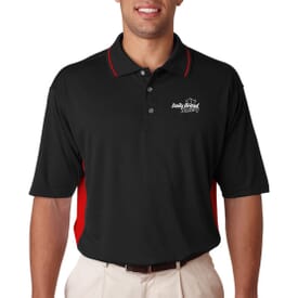 Ultraclub® Men's Cool &amp; Dry Sport 2-Tone Polo