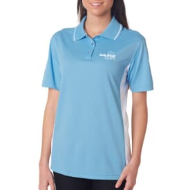 Ultraclub® Ladies' Cool &amp; Dry Sport 2-Tone Polo