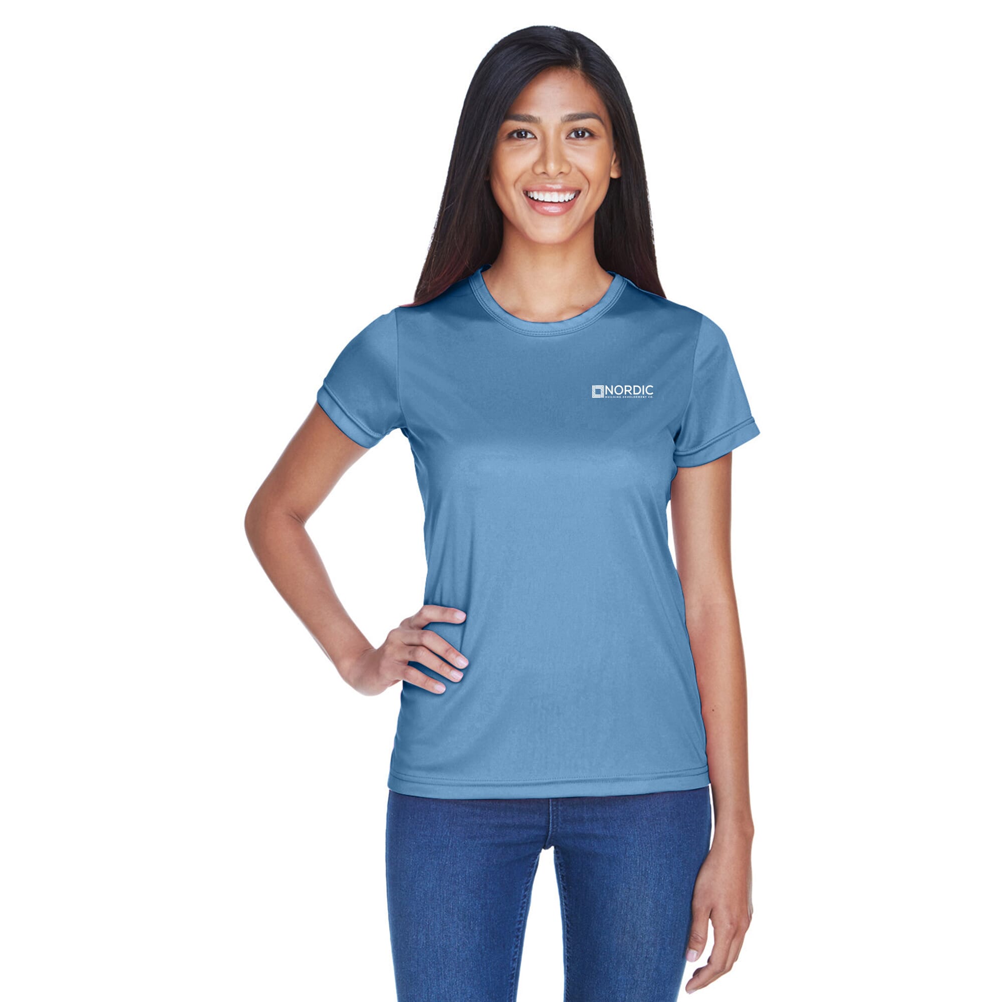 Ultraclub® Ladies' Cool & Dry Sport Performance Interlock Tee
