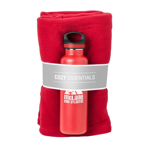 Cozy Outdoors Blanket & Bottle Set