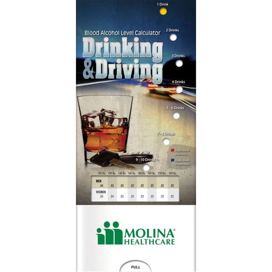 Pocket Slider- Drinking And Driving: Blood Alcohol Level Calculator