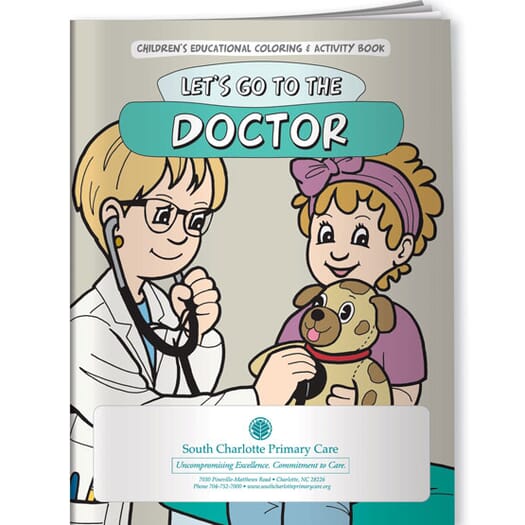 Doctor, Let's Go To The Doctor- Coloring Book