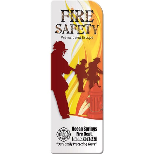 Bookmark- Fire Safety: Prevent And Escape