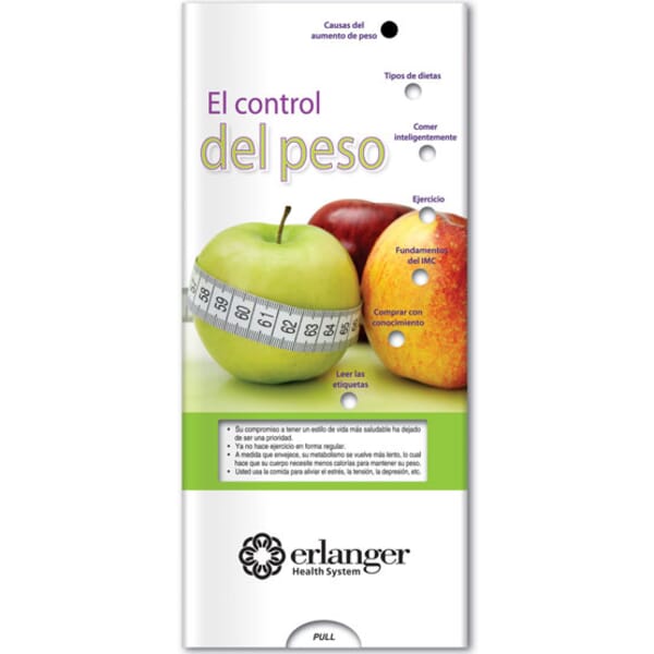 Pocket Slider- Managing Your Weight (Spanish)