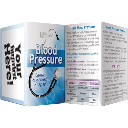 Key Points- Blood Pressure Guide And Record Keeper