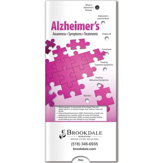 Pocket Slider- Alzheimer's: Awareness, Symptoms, Treatment