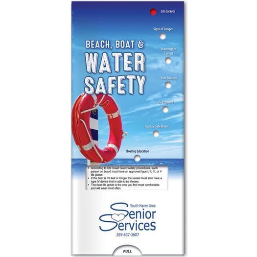 Pocket Slider- Beach, Boat & Water Safety