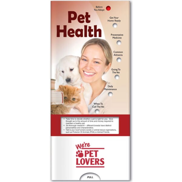 Pocket Slider- Pet Health