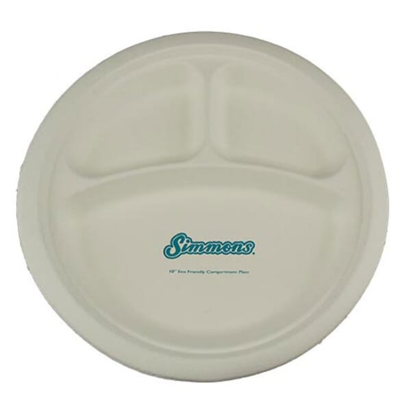 10" Compartment Plate