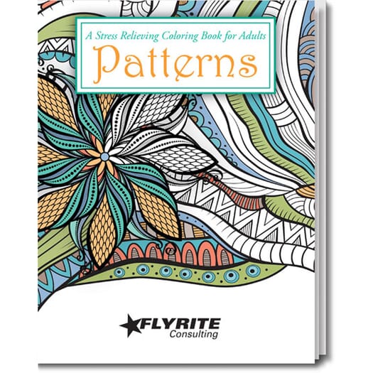 Patterns Stress Relieving Coloring Book For Adults