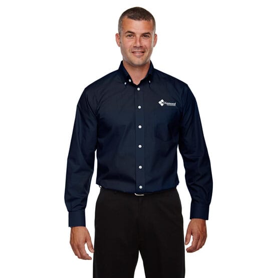 Devon & Jones Crown Collection™ Solid Broadcloth-Men's