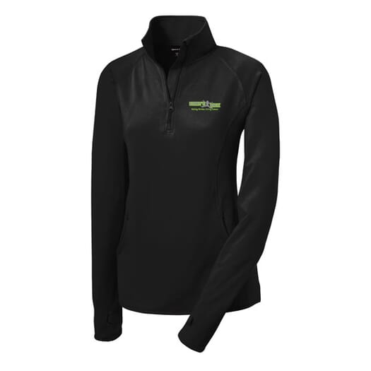 The Hit Sport-Wick® Stretch 1/2-Zip Pullover- Ladies'