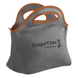 Klutch Suede-Ish Neoprene Lunch Bag