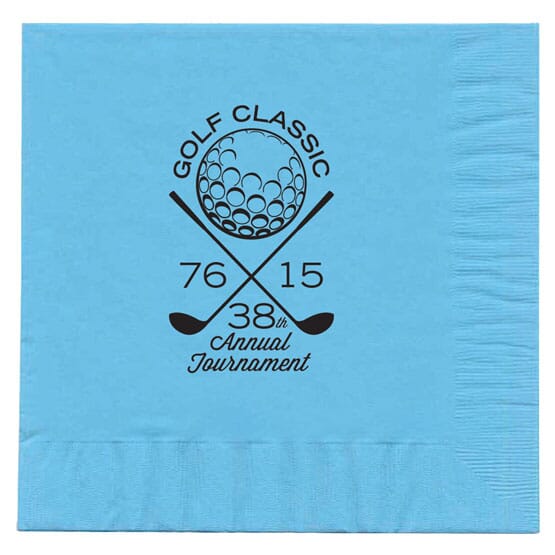 Colored Dinner Napkins 1/4 Fold