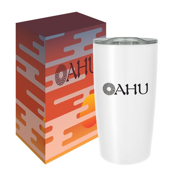 Insulated tumbler with customized gift box