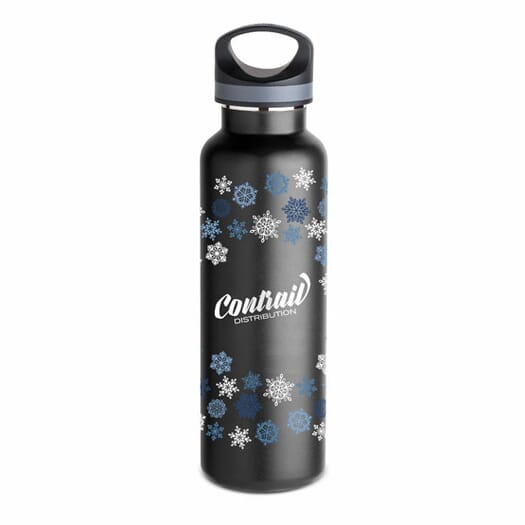20 oz Basecamp® Tundra Bottle- Blue Snowflake