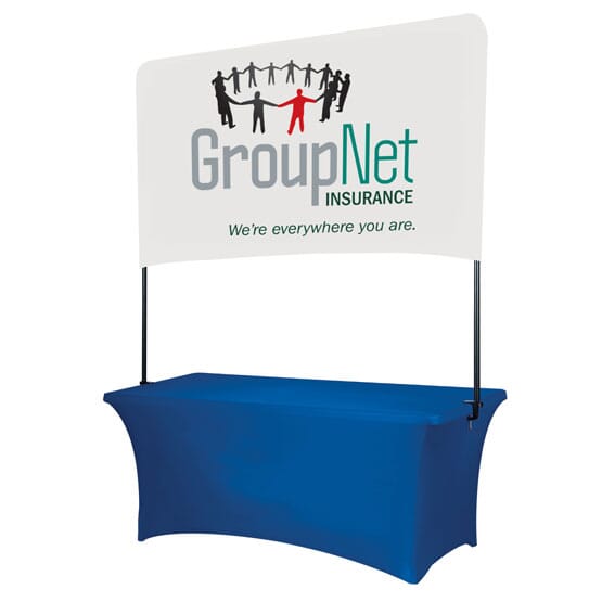6' x 41" Table Top Billboard Banner