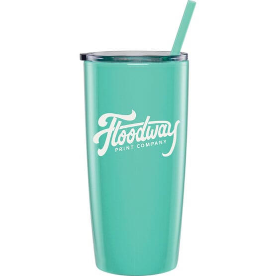 20 oz Color Match Tumbler and Straw