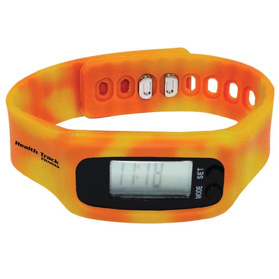 Color Changing Pedometer Wristband
