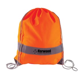 Reflective Drawstring Tote