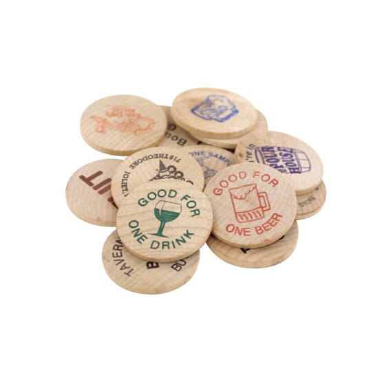 Wooden Nickel Token