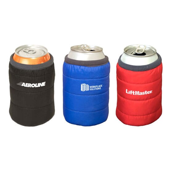 Puffer Jacket Can Cooler