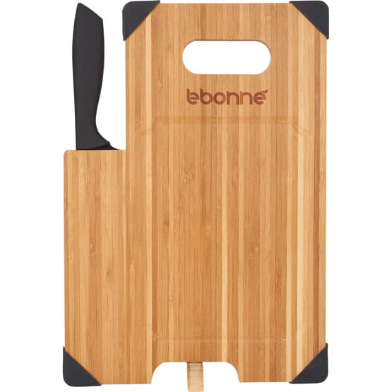 Natural Bamboo Cutting Board Set