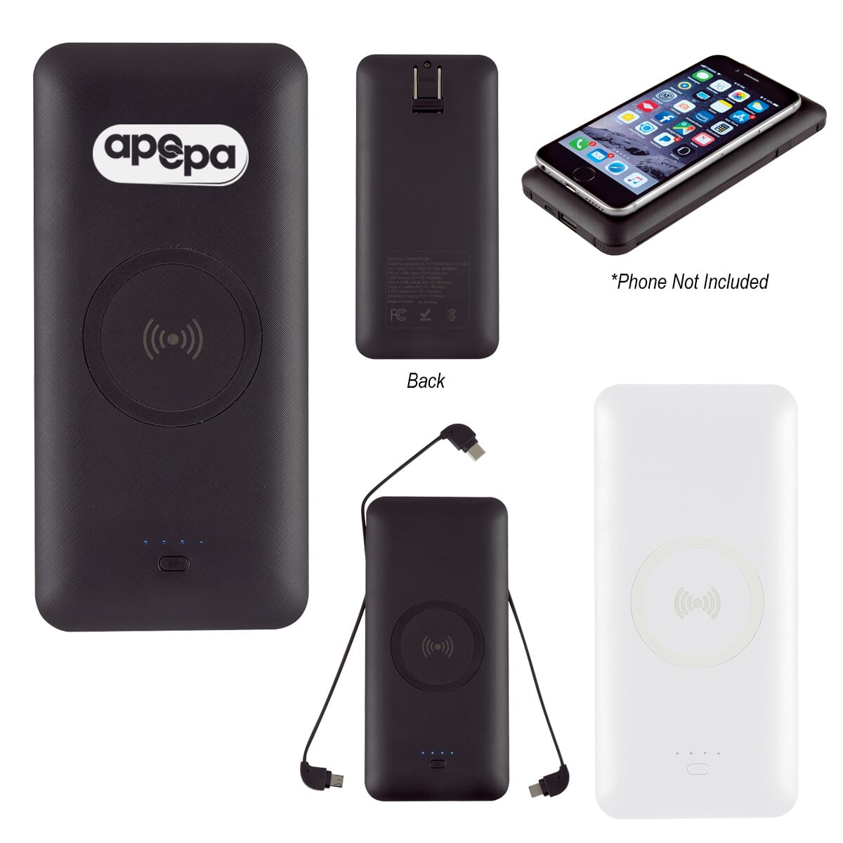 5-in-1 Wireless Power Bank