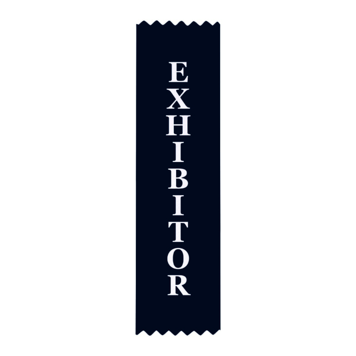 Vertical Satin Ribbon Badge- 1-5/8 x 6